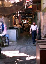 [ Machaneh Yeudah alleyway, Jerusalem ]