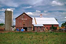 [ The barn at Yasgur's Farm.  8/19/97 ]